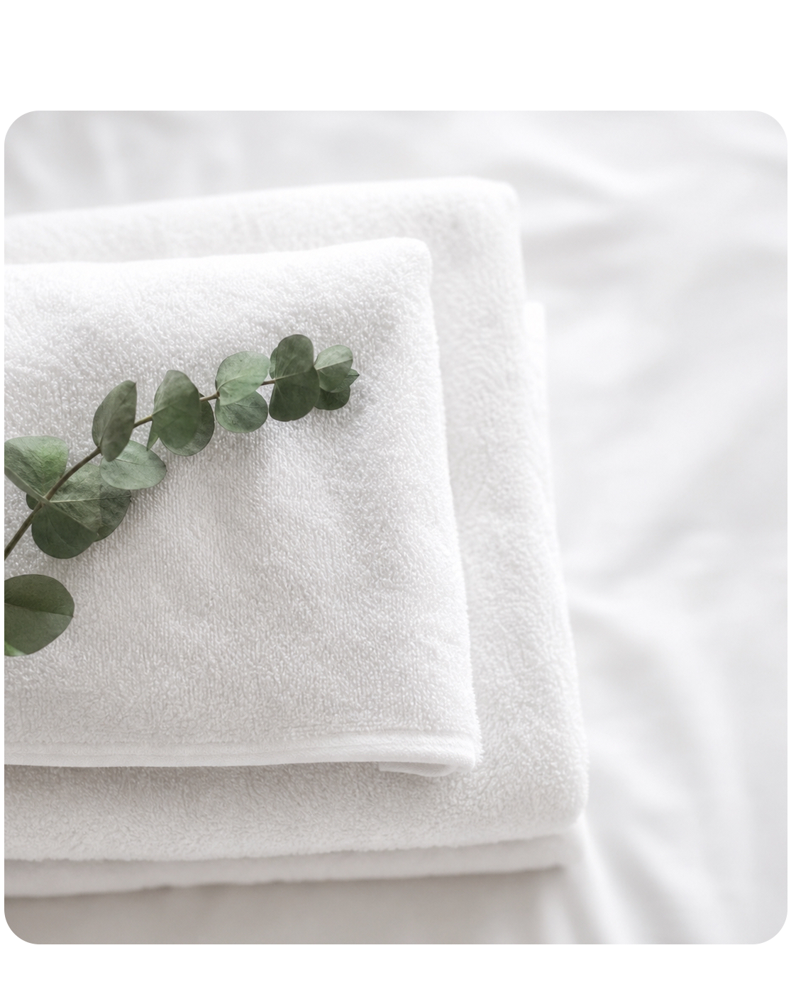 Folded Towels Rounded